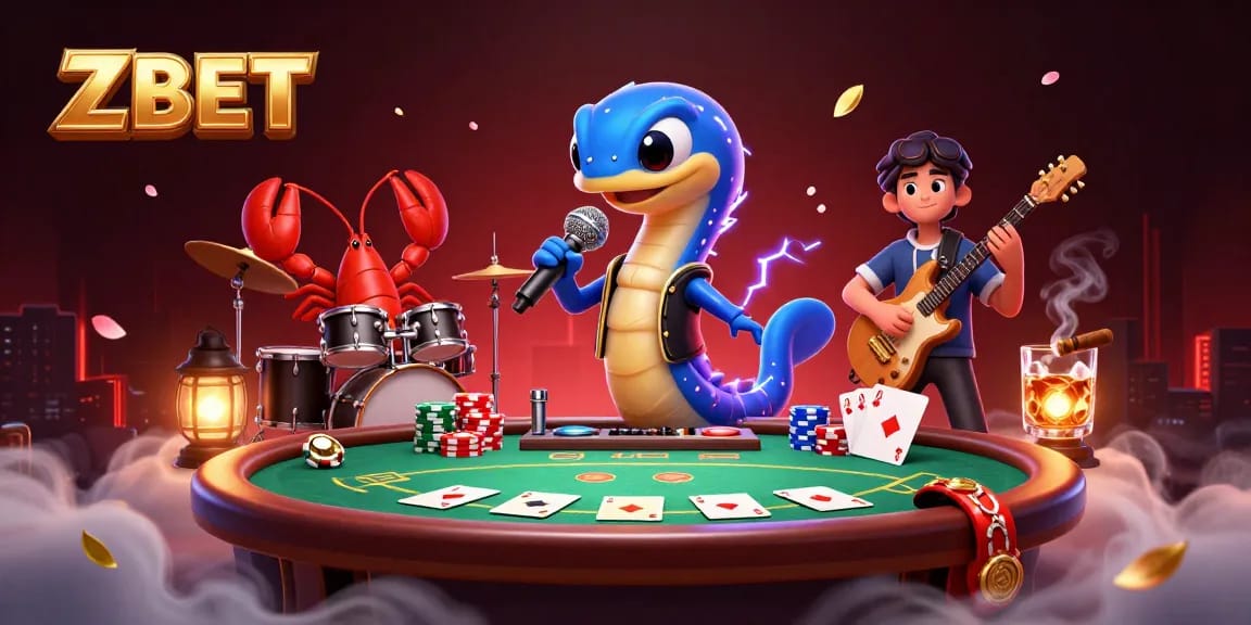ZBET offers thrilling gameplay with a lively electric eel DJ and an underwater casino backdrop.