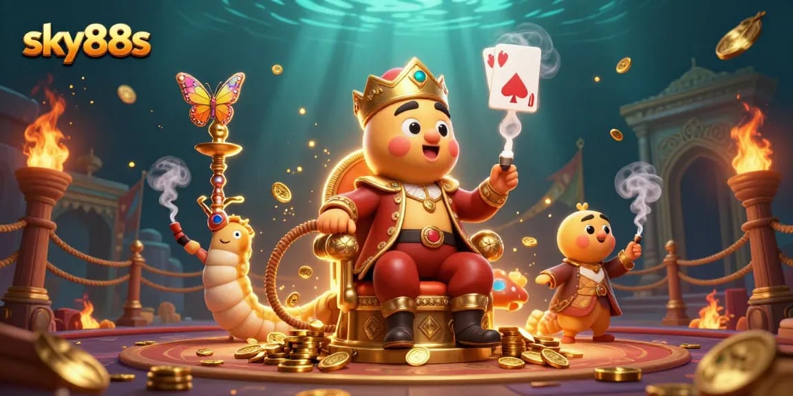 Engage with the thrilling world of sky88s through dynamic gaming symbols and vibrant 3D illustrations.