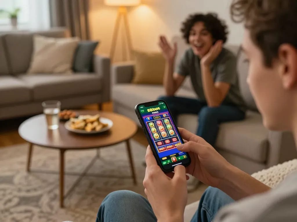Featured gameplay on the 28bets casino app with exciting slot machines and dynamic user engagement
