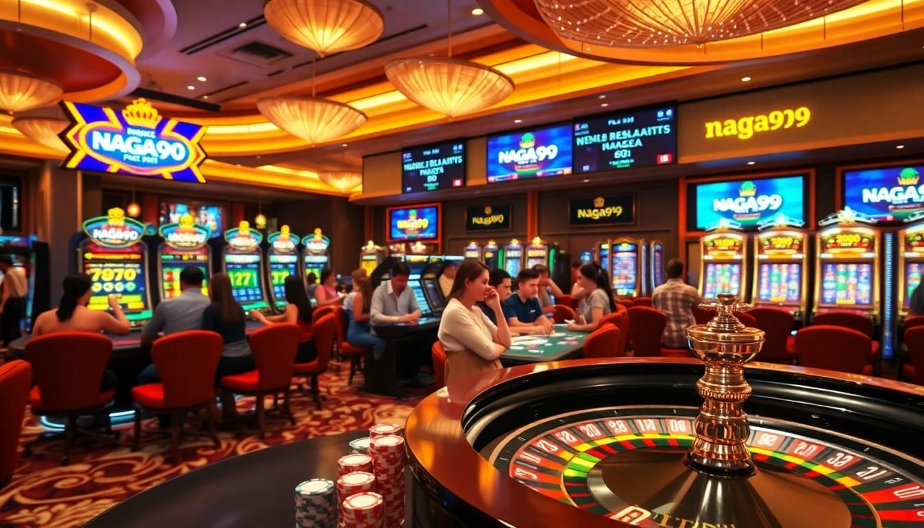 Experience the excitement of Naga99 with vibrant slot machines and engaging gameplay.