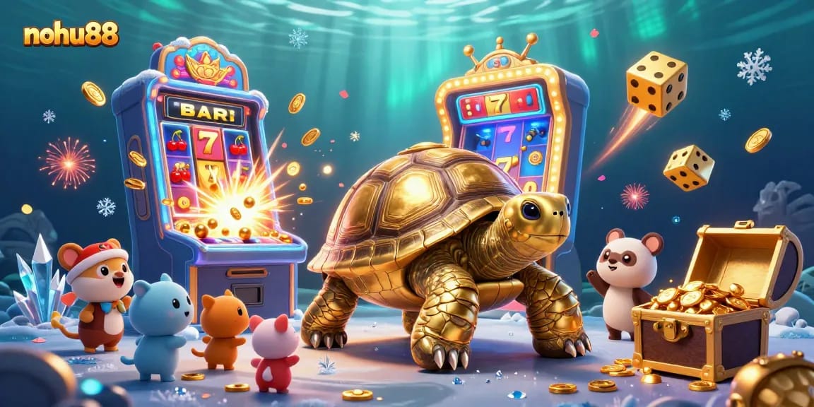 Experience thrilling wins with nohu88 in a vibrant, engaging casino scene filled with excitement and rewards.