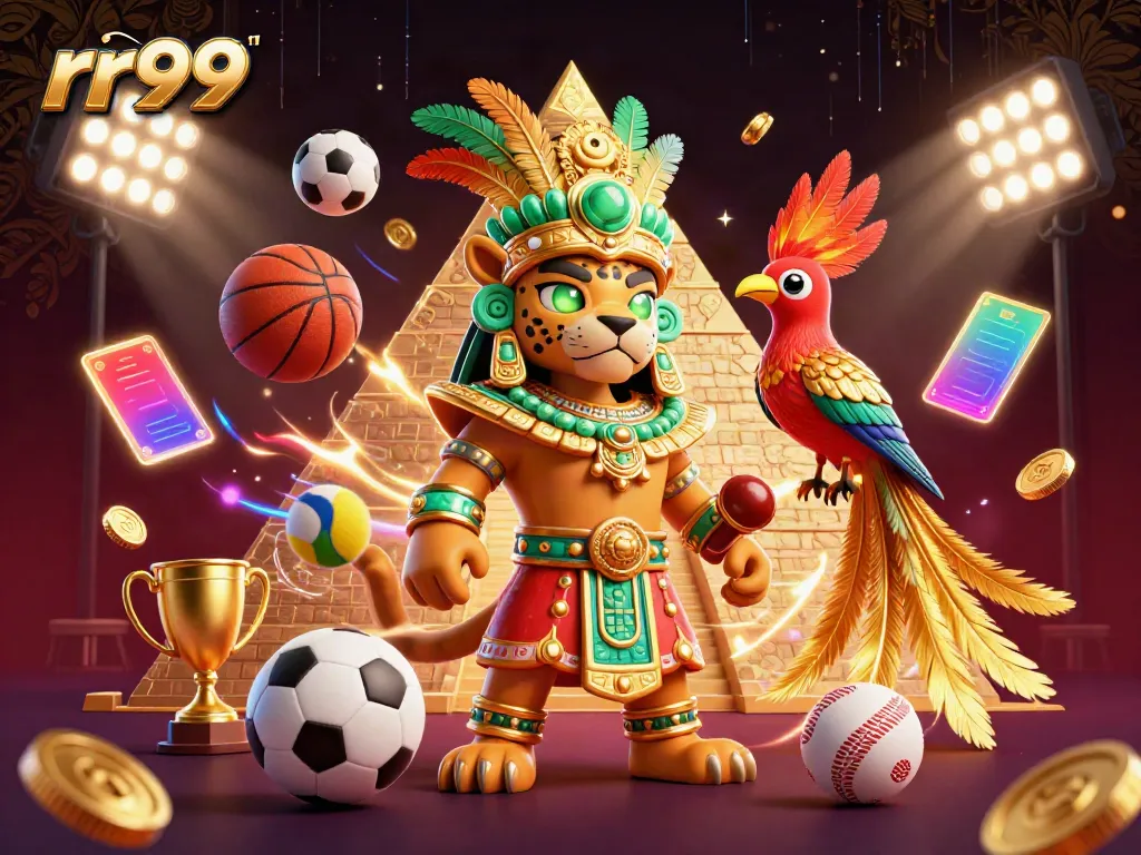 Experience excitement with rr99 as the Mayan jaguar priest guides gamers through thrilling bets.