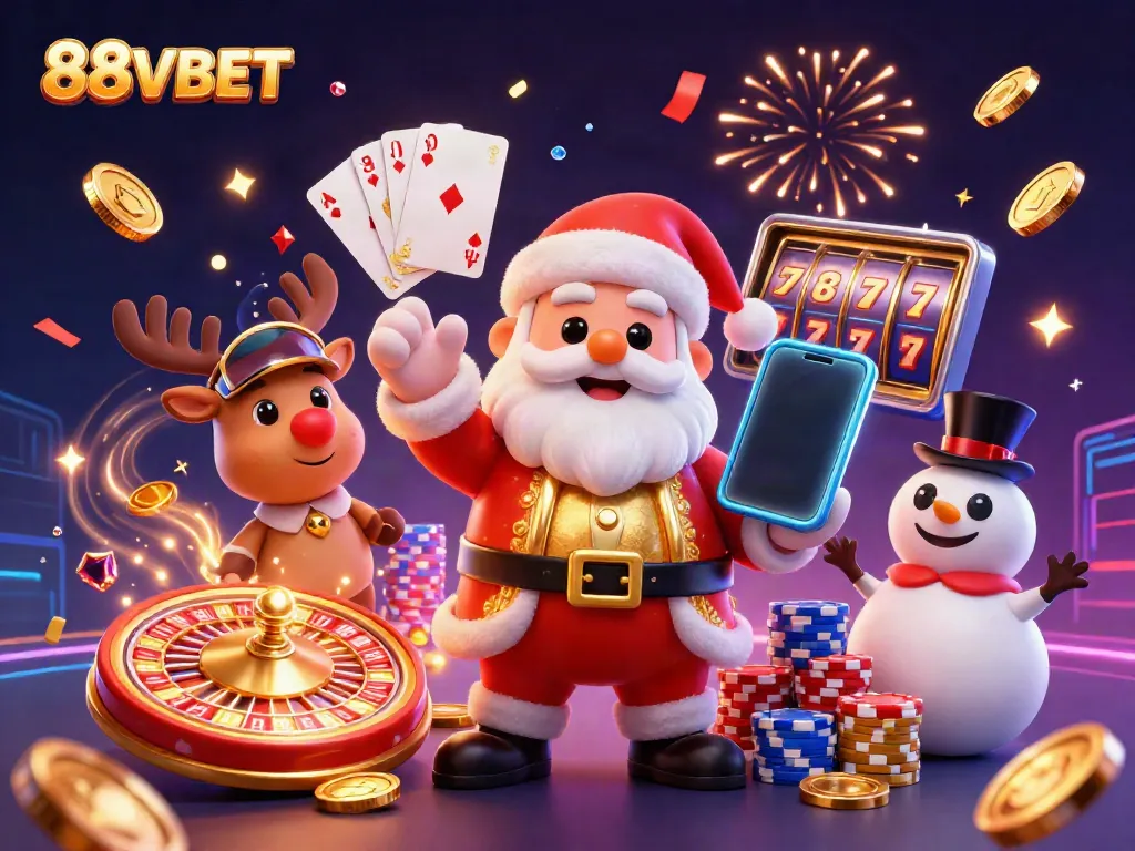Win big at 88VBET with dynamic gaming elements and festive visuals from the casino world.