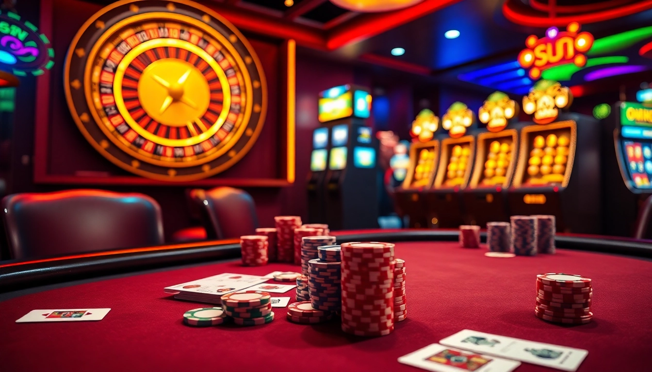 Experience the excitement of 888NEW with luxurious poker chips and a vibrant roulette wheel.