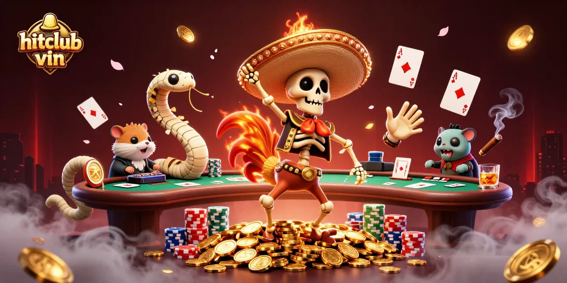 Experience thrilling wins at hitclub vin with a dynamic gaming scene featuring unique characters and elements.